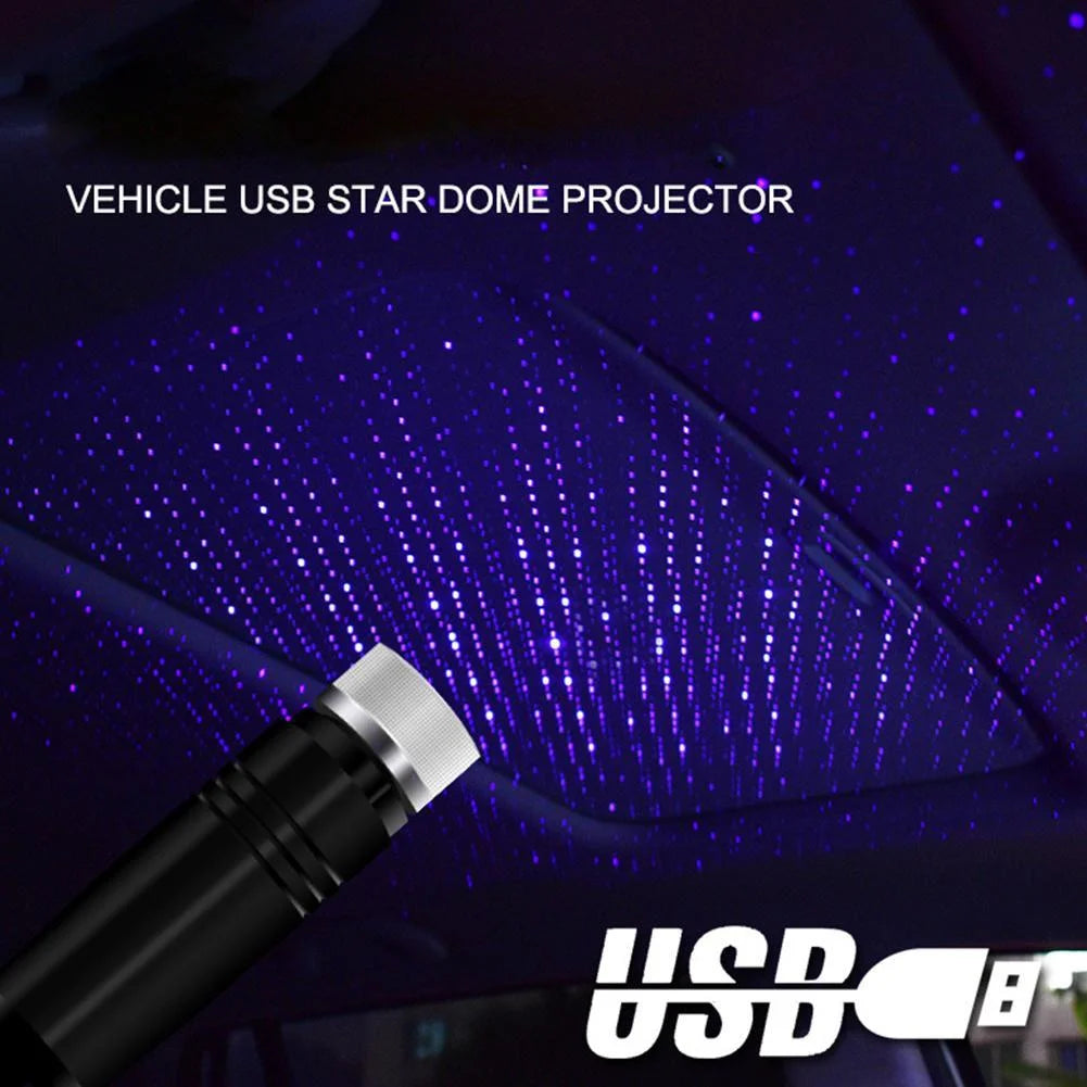 Proyector Luz Led Estrellas USB