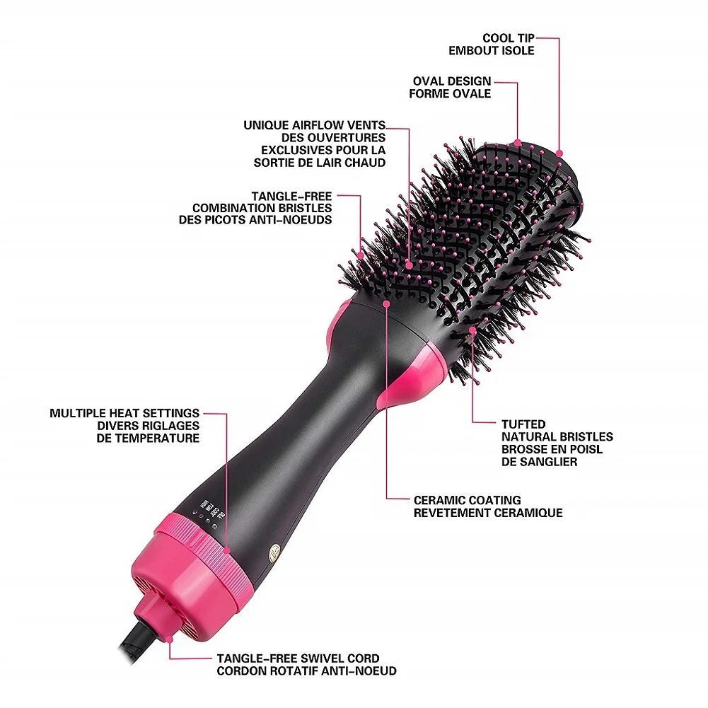ProbStep™ | Cepillo Secador 3 en 1
