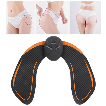MINI MASAJEADOR CERVICAL ELÉCTRICO RECARGABLE USB + ESTIMULADOR MUSCULAR EMS GLÚTEOS Y CADERA